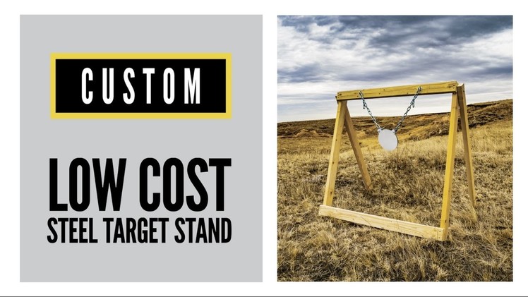 Low-Cost DIY Steel-Target Stand | Cabela's Shooting Park
