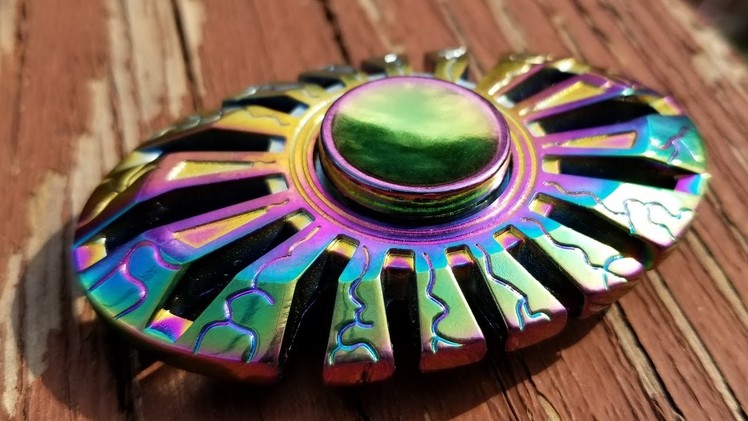 Magicfly Rainbow Fidget Spinner Unboxing, Review, and Giveaway.