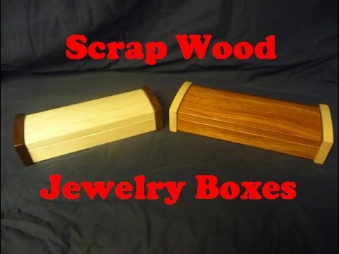Making Scrap Wood Jewelry Boxes, Inspired By The Wood Whisperer