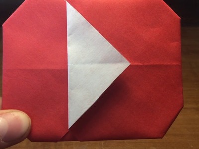 ORIGAMI: comment faire un bouton YouTube en papier