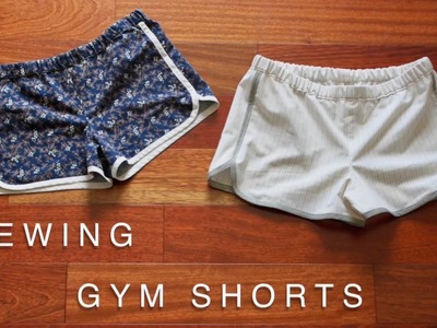 Sewing Gym Shorts - Beginner Level Tutorial