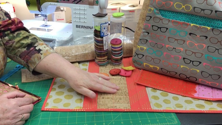 Sewing with cork fabric