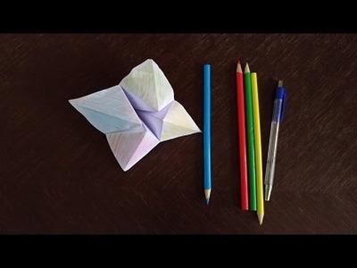 STEM Kids Activity - Origami Fortune Teller