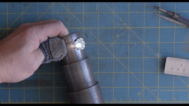 The Making of Silver Spoon Jewelry: SPOON PEARL BRACELET