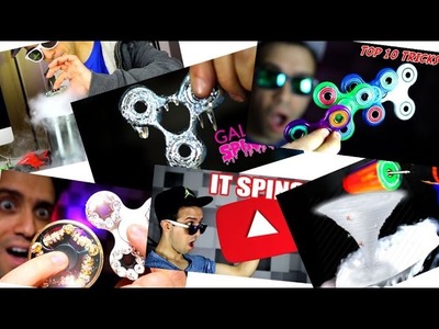 TOP 5 BEST FIDGET SPINNER VIDEOS OF THE WEEK ~ NEW TRICKS DIY HOW TO AND RARE SPINNERS