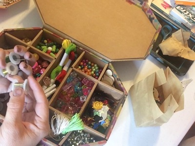 Unboxing " Kid Made Modern" jewelry making kit from Target