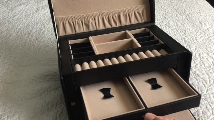 Unboxing.songmics jewelry box