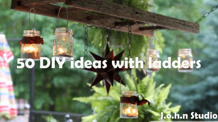 50 DIY ideas with ladders