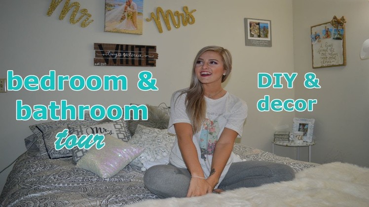 BEDROOM.BATHROOM TOUR - DIY, DECOR, & MORE