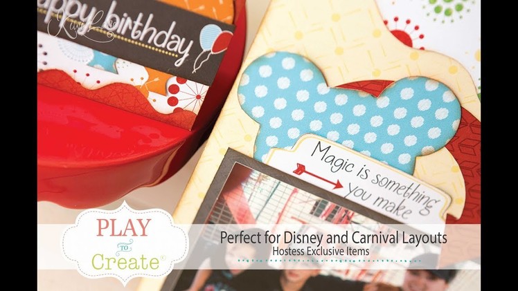 Disney and Carnival Scrapbooking Ideas