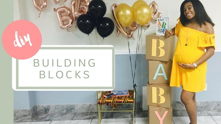 DIY Building Blocks (Baby Showers, Gender Reveal, Parties, Photoshoots, Educational Toys)