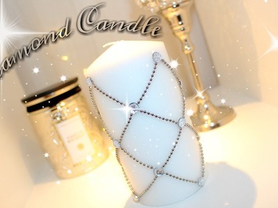 DIY Diamond Candle | Home Decor