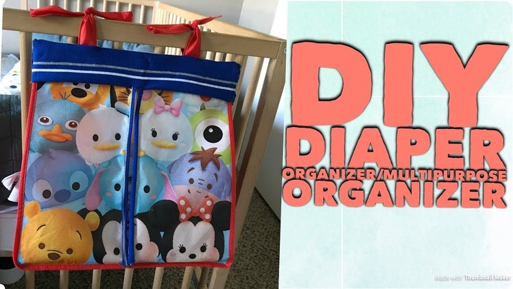 DIY Diaper Stacker.holder | Nursery Organization |