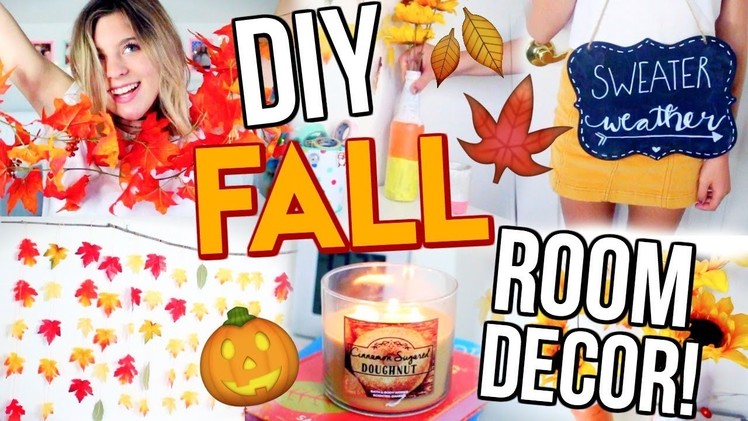 DIY Fall Room Decor!! | Tips + Tricks to Decorate Your Room!