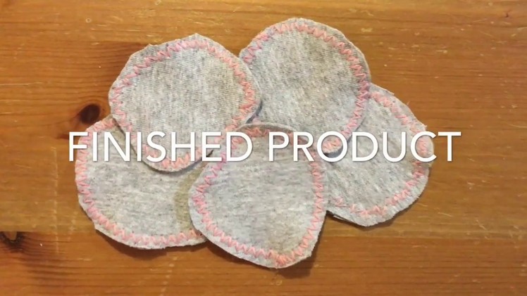 DIY Homemade Cotton Rounds (ZERO WASTE)