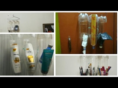 Diy Multipurpose Organizer from Waste Bottle - Kitchen, Bathroom Organizer