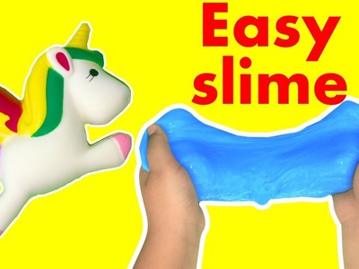 EASY SLIME DIY !!! EGLAF Squishy Toys Giveaways !!!
