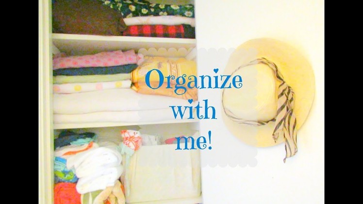 Organize With Me | Linen Closet Organization Ideas | DIY | Indian Closet Cleaning And Organizing