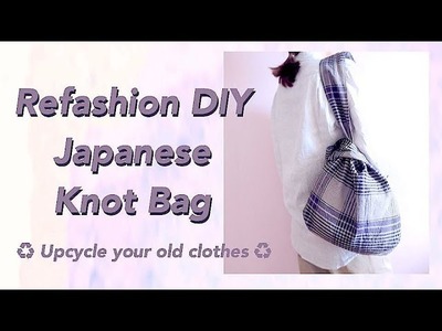 Refashion DIY Japanese Knot Bagㅣmadebyaya