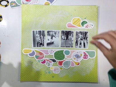 Scrapbooking Process #125- "Play" for Paige Taylor Evans & Silhouette