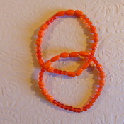 Twin Orange Bracelets