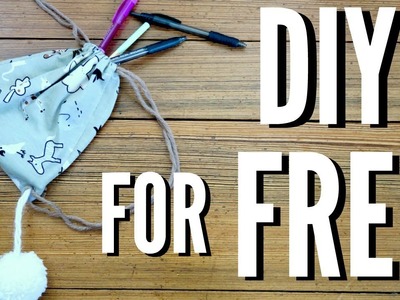 What Can I DIY For FREE For Back To School?