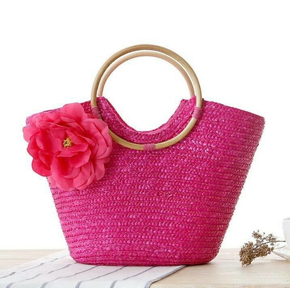 Woven Handmade Tote Bag - craftybags. Handmade from natural meterial ...