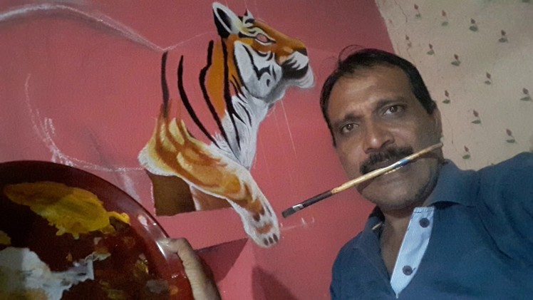3D wall painting
