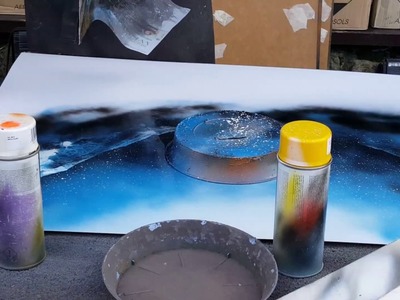 Amazing Spray Painting - 3D Street Artwork