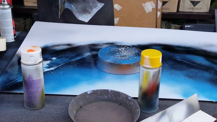 Amazing Spray Painting - 3D Street Artwork