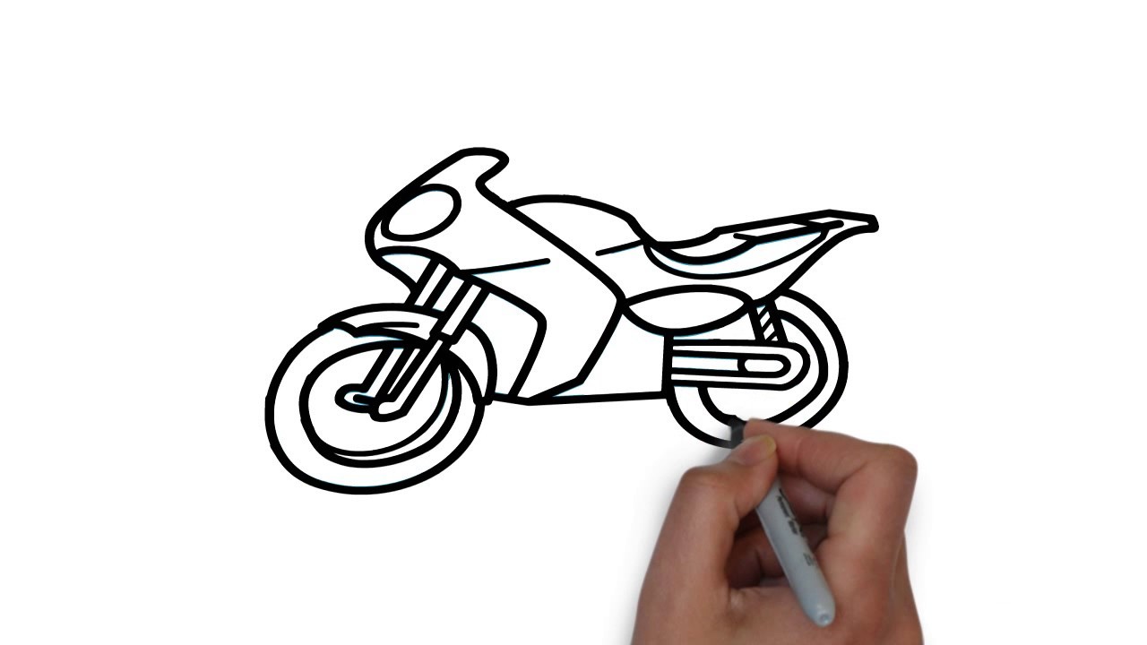 Featured image of post Bike Drawing Easy For Kids