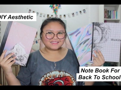 DIY Aesthetic Note Book For Back To School (Bahasa)