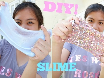 DIY slime!(Filipino Ingredients)
