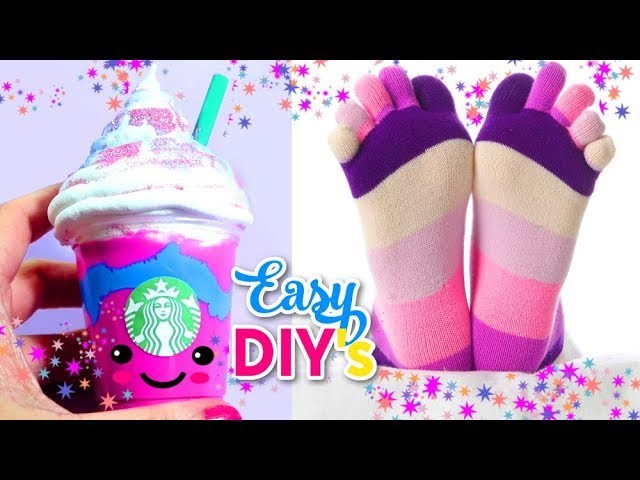 DIYs UNICORN CRAFTS TO DO WHEN YOU ARE BORED | Easy, Cute & Weird | Isa's World