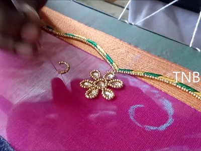Hand embroidery flowers for beginners | basic embroidery stitches | hand embroidery designs
