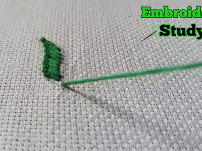 Hand Embroidery Long French knot Tutorial