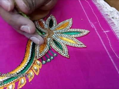 Hand embroidery stitches for beginners | hand embroidery designs | basic embroidery stitches