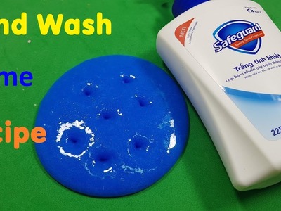 Hand Wash Slime Recipes ! How To Make Slime With Hand Wash Easy