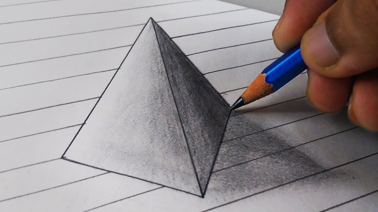 Great How To Draw A 3d Triangle of all time Learn more here 