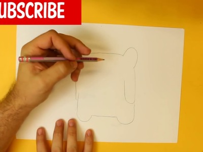 HOW TO DRAW A PORK CUTE, Easy step by step drawing lessons for kids