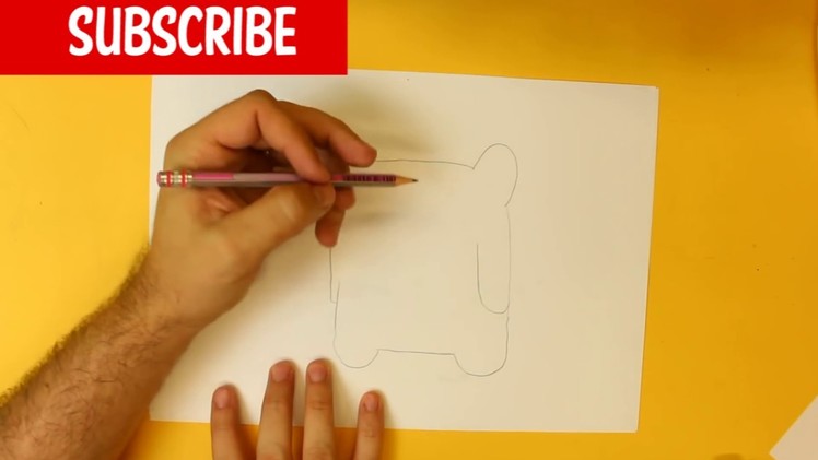 HOW TO DRAW A PORK CUTE, Easy step by step drawing lessons for kids