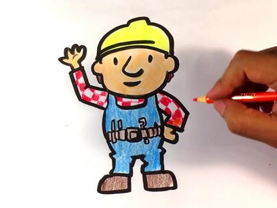 How to Draw Bob the Builder - Easy Pictures to Draw