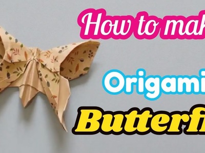 How To Make An Origami Butterfly - NDN Origami Tutorials
