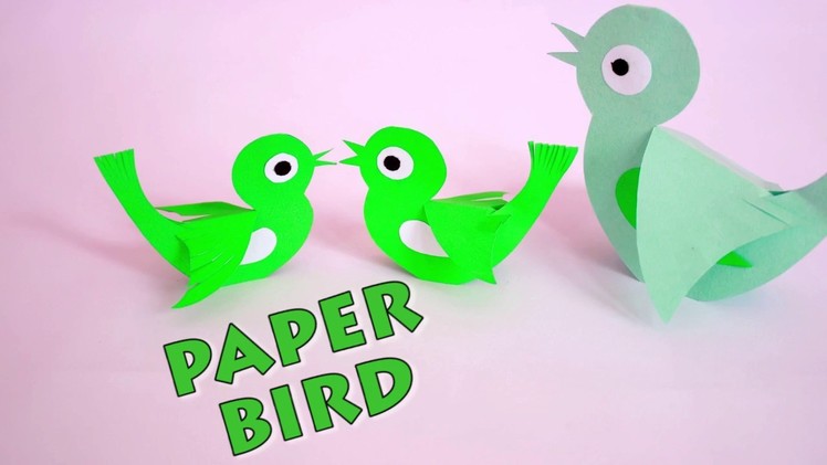 How to make paper bird- easy way