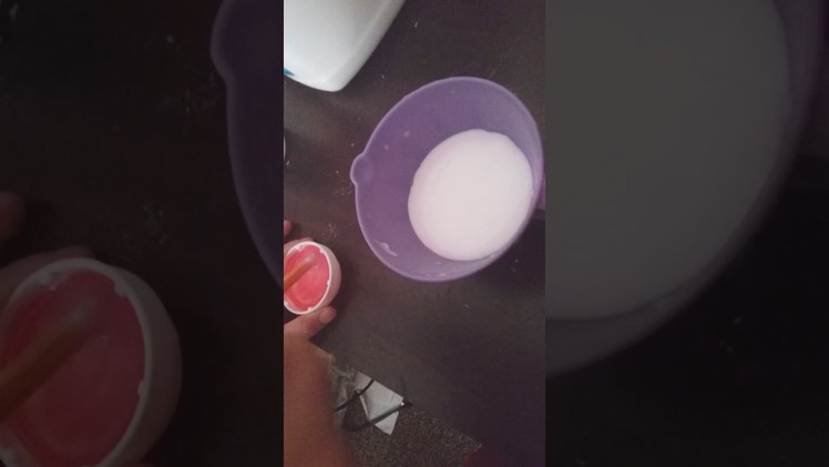 How to make slime with contact solution