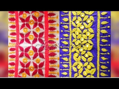 Kameez hand embroidery | kurti design | Keya's craze | hand embroidery-117