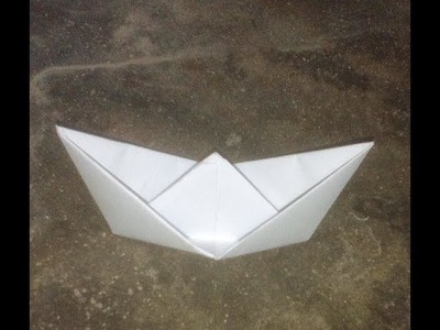 Make a paper boat