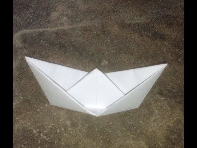 Make a paper boat