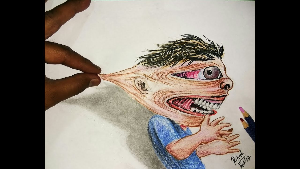 Funny Caricature Drawing Easy / This is a perfect drawing course for