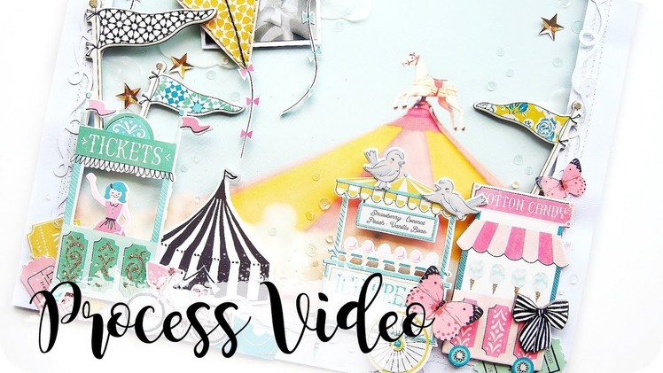 Off To The Fair! | Scrapbook Process Video